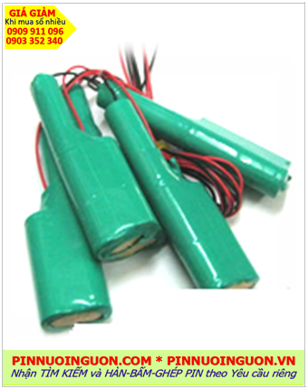 Pin sạc 3.6v AA1500mAh; Pin đèn Exit thoát hiểm 3.6v AA1500mAh; Pin đèn sự cố khẩn cấp 3.6v AA1500mAh